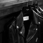 CELINE (セリーヌ) CLASSIC BIKER CALF SKIN (クラシックバイカー カーフスキン) カーフレザー ダブル ライダース ジャケット BLACK (ブラック) Made in italy (イタリア製) 2020 秋冬のイメージ