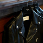 CELINE (セリーヌ) CLASSIC BIKER CALF SKIN (クラシックバイカー カーフスキン) カーフレザー ダブル ライダース ジャケット BLACK (ブラック) Made in italy (イタリア製) 2020 秋冬新作 【入荷しました】【フリー分発売開始】のイメージ