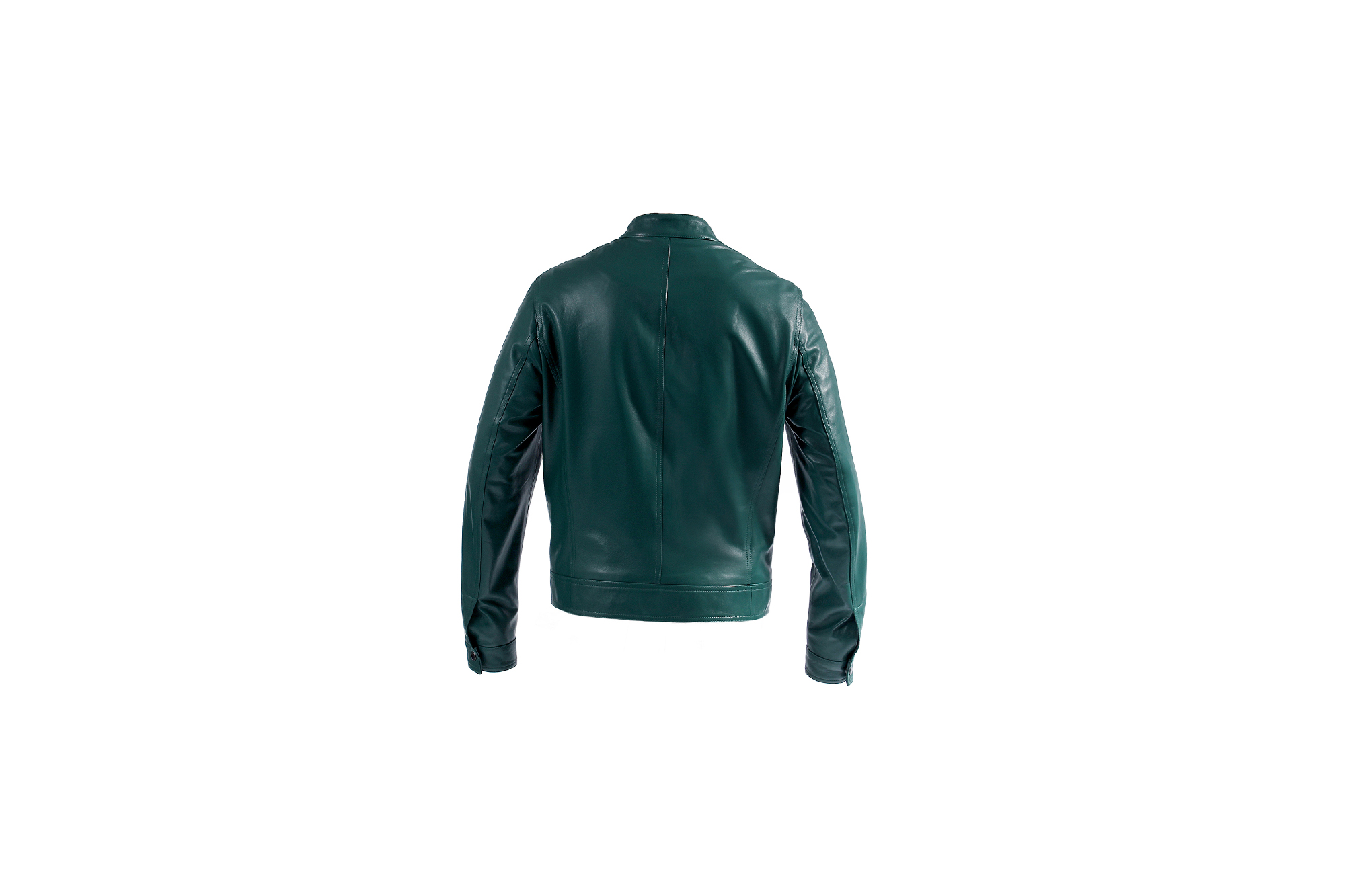 EMMETIエンメティ JURIユリ Lambskin Nappa Silk ラムナッパシルクレザー シングルライダース レザージャケット  BISTORO GREEN グリーン made in italy イタリア製 2021 春夏 ご予約開始 愛知 名古屋  緑レザー Alto e Diritto アルトエデリット