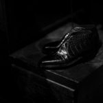 ENZO BONAFE (エンツォボナフェ) ART.3722 Crocodile Chukka boots クロコダイル Mat Crocodile Leather マット クロコダイル エキゾチックレザー チャッカブーツ NERO (ブラック) made in italy (イタリア製) 2020 秋冬新作のイメージ