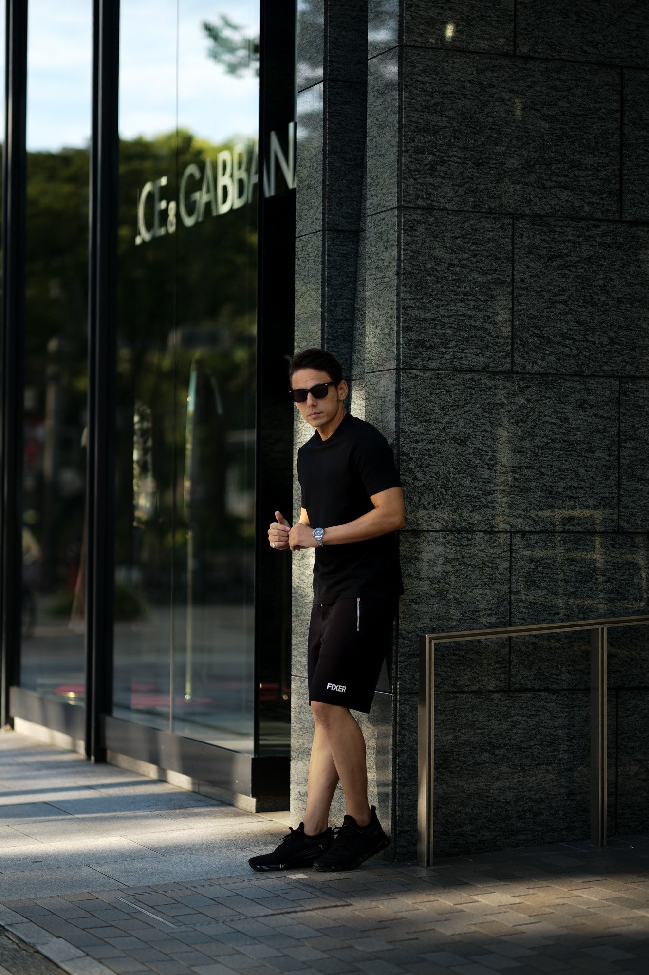 FIXER (フィクサー) FPT-02(エフピーティー02) Technical Jersey Short Pants テクニカルジャージー ショートパンツ BLACK (ブラック) 愛知　名古屋 Alto e Diritto altoediritto アルトエデリット ショーツ