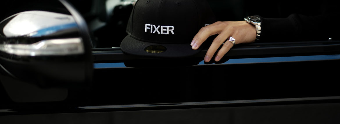 FIXER × NEW ERA (フィクサー × ニューエラ) 59FIFTY®　FNE-01 ベースボールキャップ BLACK × WHITE (ブラック × ホワイト) 【Special Special Special Model】【ご予約開始します】【2020.10.31(Sat)～2020.11.15(Sun)】愛知 名古屋 Alto e Diritto altoediritto アルトエデリット