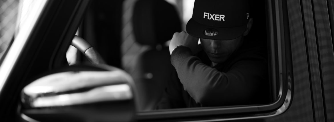 FIXER × NEW ERA (フィクサー × ニューエラ) 59FIFTY®　FNE-01 ベースボールキャップ BLACK × WHITE (ブラック × ホワイト) 【Special Special Special Model】【ご予約開始します】【2020.10.31(Sat)～2020.11.15(Sun)】愛知 名古屋 Alto e Diritto altoediritto アルトエデリット