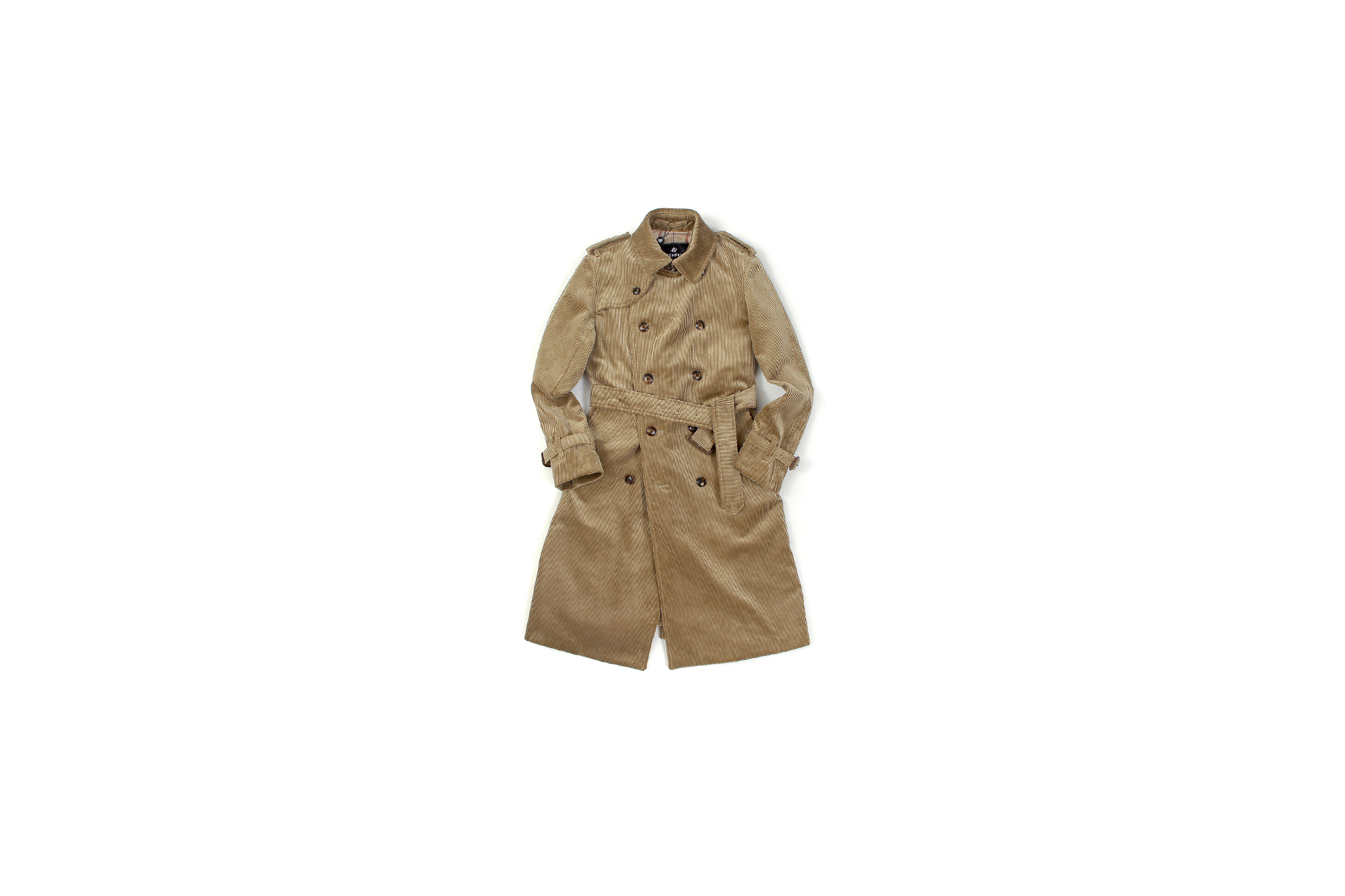 GRENFELL (グレンフェル) KENSINGTON2 CORDUROY (ケンジントン2 コーデュロイ) コーデュロイ トレンチコート BEIGE (ベージュ・33) Made in England (イギリス製) 2020 秋冬新作 愛知 名古屋 Alto e Diritto altoediritto アルトエデリット コート