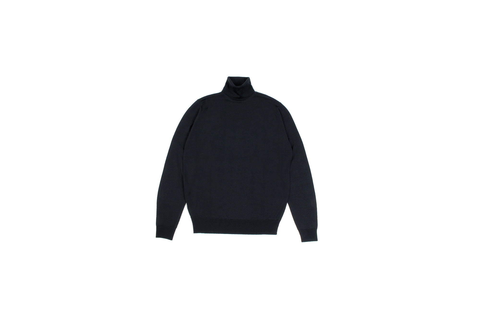 JOHN SMEDLEY (ジョンスメドレー) RENOLD (レノルド) 30G Merino Wool (30ゲージメリノウール) タートルネックセーター BLACK (ブラック) Made in England (イギリス製) 2020 秋冬新作 愛知　名古屋 Alto e Diritto altoedirtto アルトエデリット