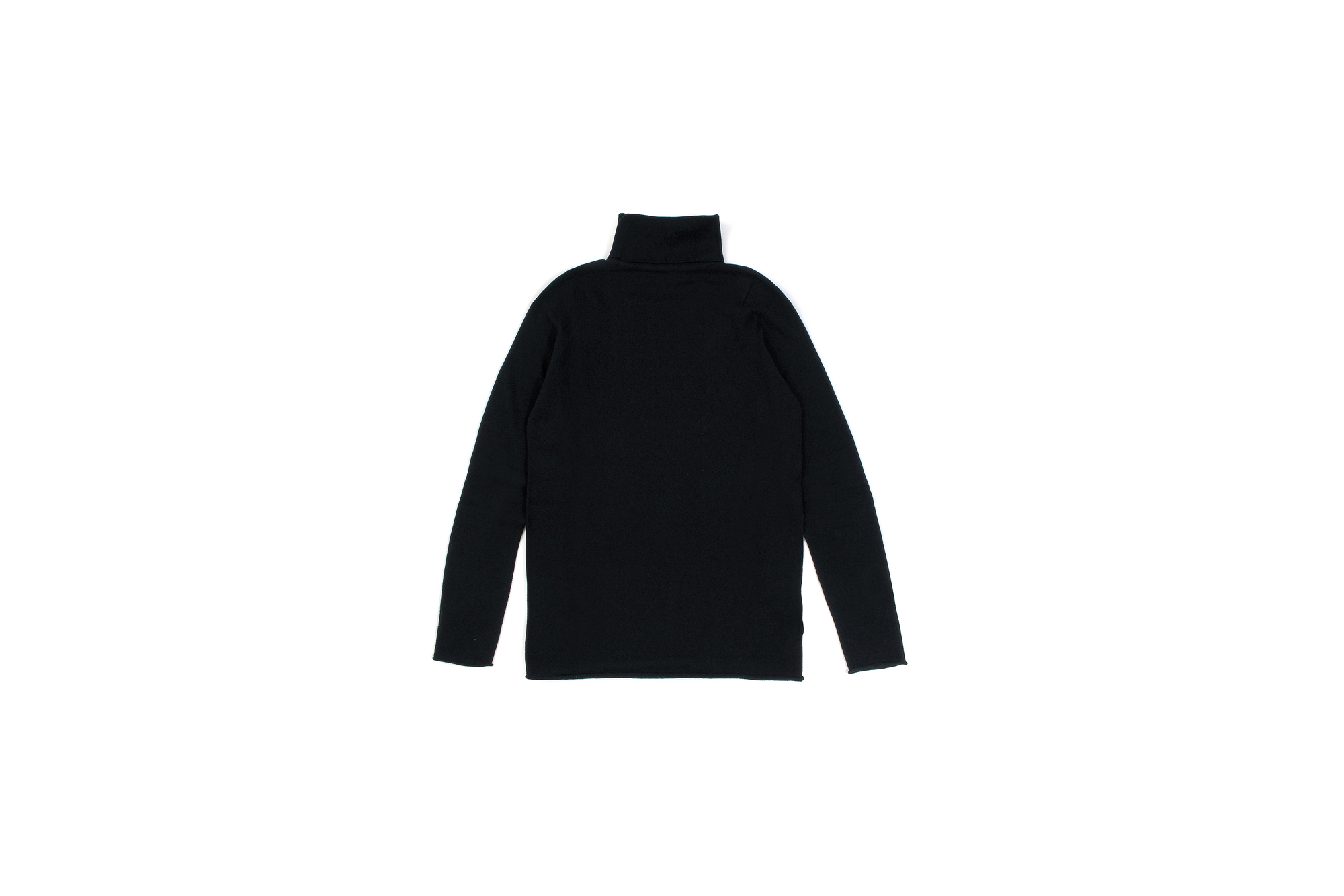 lucien pellat-fine (ルシアン ペラフィネ) Cashmere Roll Neck Sweater カシミア タートルネック セーター BLACK (ブラック) made in scotland (スコットランド製) 2020 秋冬新作 【入荷しました】【フリー分発売開始】愛知 名古屋 Alto e Diritto altoediritto アルトエデリット