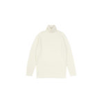 lucien pellat-fine (ルシアン ペラフィネ) Cashmere Roll Neck Sweater カシミア タートルネック セーター NIVEOUS (ホワイト) made in scotland (スコットランド製) 2020 秋冬新作【Alto e Diritto 別注 // 無地】のイメージ