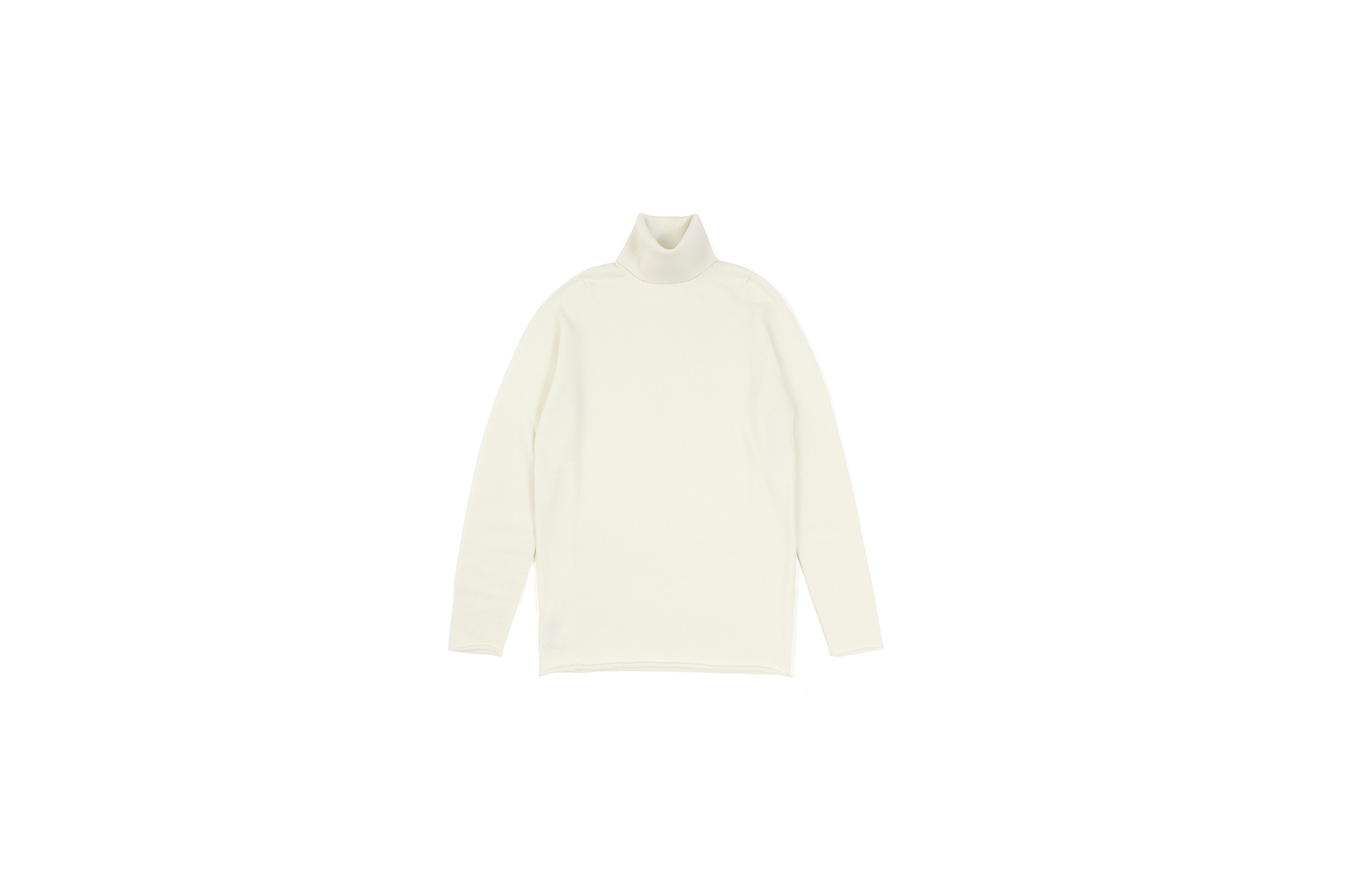 lucien pellat-fine (ルシアン ペラフィネ) Cashmere Roll Neck Sweater カシミア タートルネック セーター NIVEOUS (ホワイト) made in scotland (スコットランド製) 2020 秋冬新作 【入荷しました】【フリー分発売開始】愛知 名古屋 Alto e Diritto altoediritto アルトエデリット