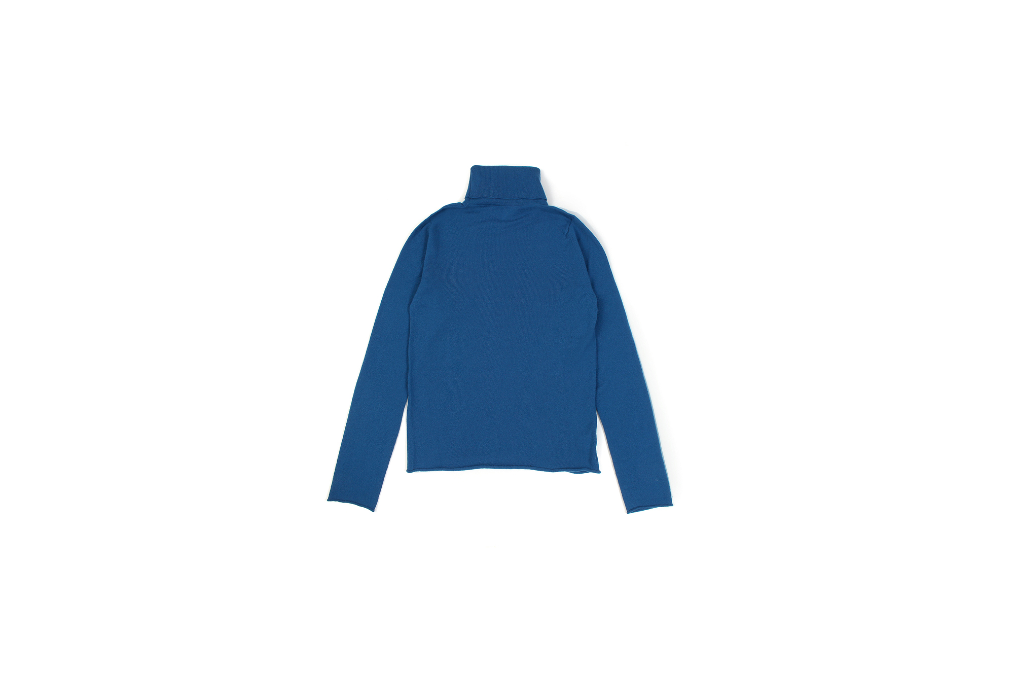 lucien pellat-fine (ルシアン ペラフィネ) Cashmere Roll Neck Sweater カシミア タートルネック セーターPETREL (ブルー) made in scotland (スコットランド製) 2020 秋冬新作  【Alto e Diritto 別注 // 無地】【入荷しました】【フリー分発売開始】愛知 名古屋 Alto e Diritto altoediritto アルトエデリット