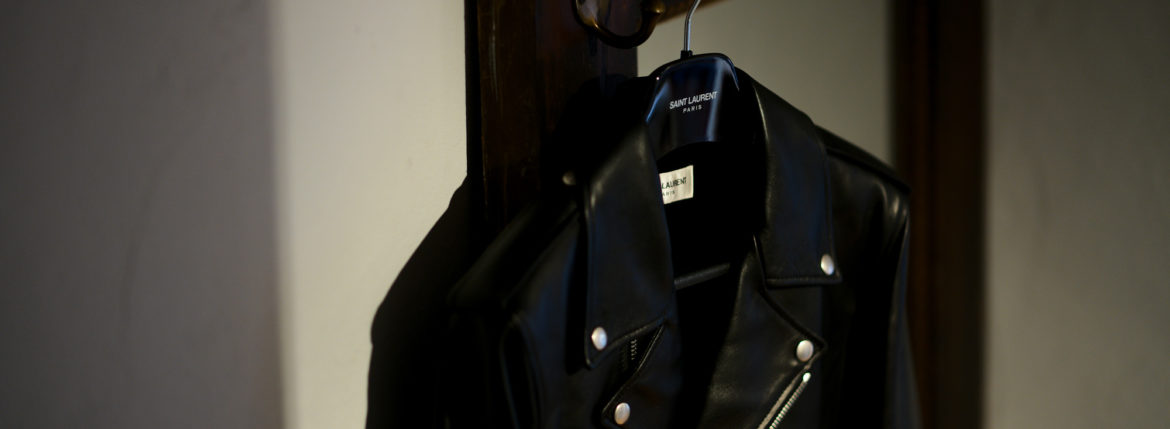 SAINT LAURENT MOTORCYCLE JACKET L01 DOUBLE RIDERS BLACK 2020AW 【Special Model】サンローラン モーターサイクル ジャケット L01 ダブルライダース レザージャケット 愛知 名古屋 Alto e Diritto altoediritto アルトエデリット スペシャルモデル