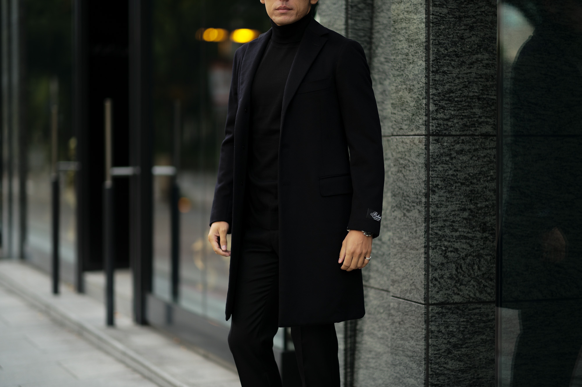 BELVEST ベルベスト Cashmere Chester coat カシミア シングルチェスターコート NAVY ネイビー Made in italy イタリア製 2020 秋冬新作 【Special Model】愛知 名古屋 Alto e Diritto アルトエデリット カシミヤコート カシミアコート