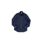 Finamore (フィナモレ) SEUL ITALIAN COLOR DENIM SHIRTS デニム ワンピースカラー シャツ STONEWASH (ストーンウォッシュ・02) made in italy (イタリア製) 2021 春夏新作のイメージ