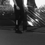 FIXER (フィクサー) FPT-01(エフピーティー01) Technical Jersey Jogger Pants テクニカルジャージー ジョガーパンツ BLACK (ブラック)のイメージ
