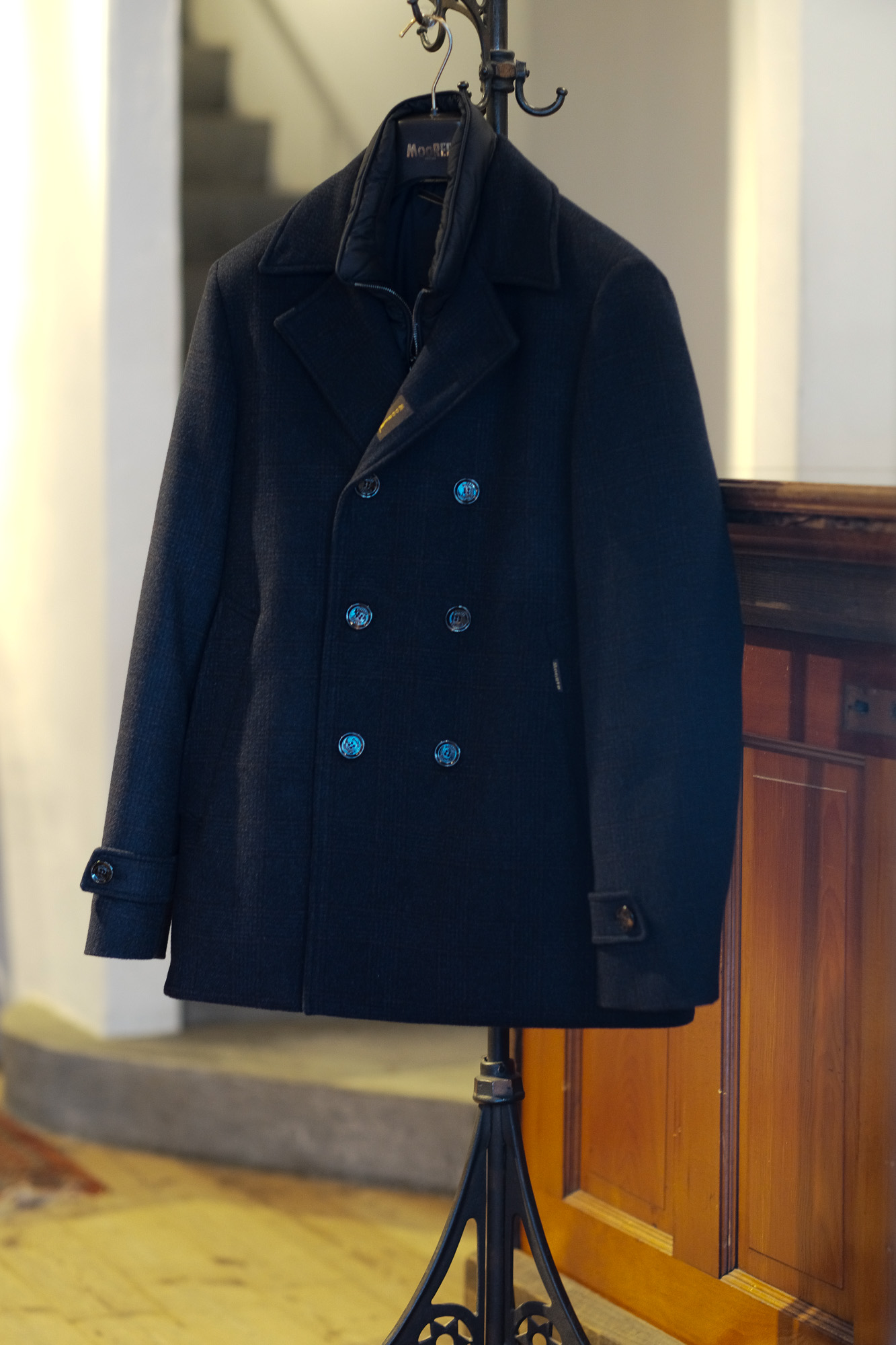 MOORER "BOLGI-EG"Cashmere Down P-Coat 2021AW /// DARK BLUE(ダークブルー・78)【2021 秋冬 受注会開催 2020.12.14(Mon)～2020.12.26(Sat)】愛知 名古屋 Alto e Dirtto altoediritto アルトエデリット ムーレー ダウンジャケット BRET ONIRO FANTONI BOLGI BOND FAYER HELSINKI HARRIS BARBIERI SIRO MORRIS ダウンコート ダウンベスト ダウン