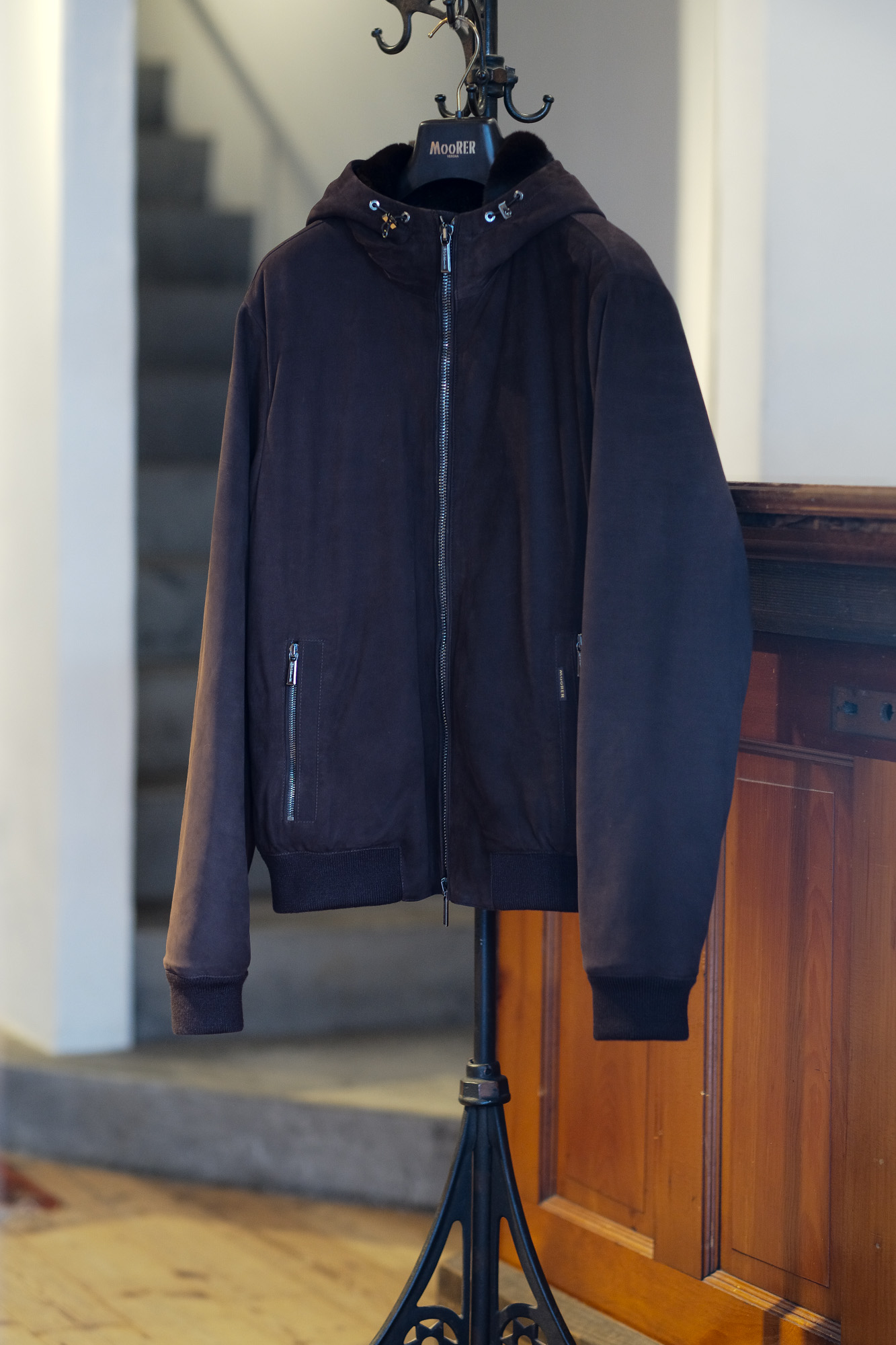 MOORER "ONIRO-FUR-NK" Leather Down Jacket 2021AW /// SABBIA(ベージュ・03),VISONE(グレージュ・33),BEAVER(ライトブラウン・34),MORO(ブラウン・36),FOREST(オリーブ・55),BLUE(ネイビー・76),NERO(ブラック・08) 【2021 秋冬 受注会開催 2020.12.14(Mon)～2020.12.26(Sat)】 愛知 名古屋 Alto e Dirtto altoediritto アルトエデリット ムーレー ダウンジャケット BRET ONIRO FANTONI BOLGI BOND FAYER HELSINKI HARRIS BARBIERI SIRO MORRIS ダウンコート ダウンベスト ダウン