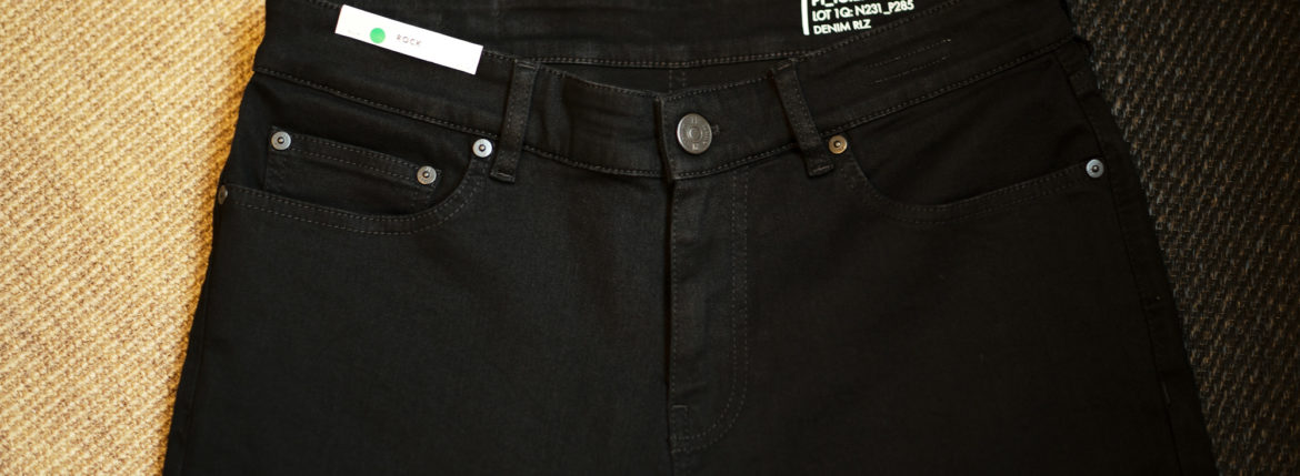 PT TORINO DENIM (ピーティートリノデニム) SWING (スイング) SUPER SLIM FIT (スーパースリムフィット) ストレッチ ワンウォッシュ デニムパンツ BLACK(ブラック・DK76) 2021 秋冬 【ご予約開始】愛知 名古屋 Alto e Diritto altoediritto アルトエデリット ブラックデニム 黒デニム