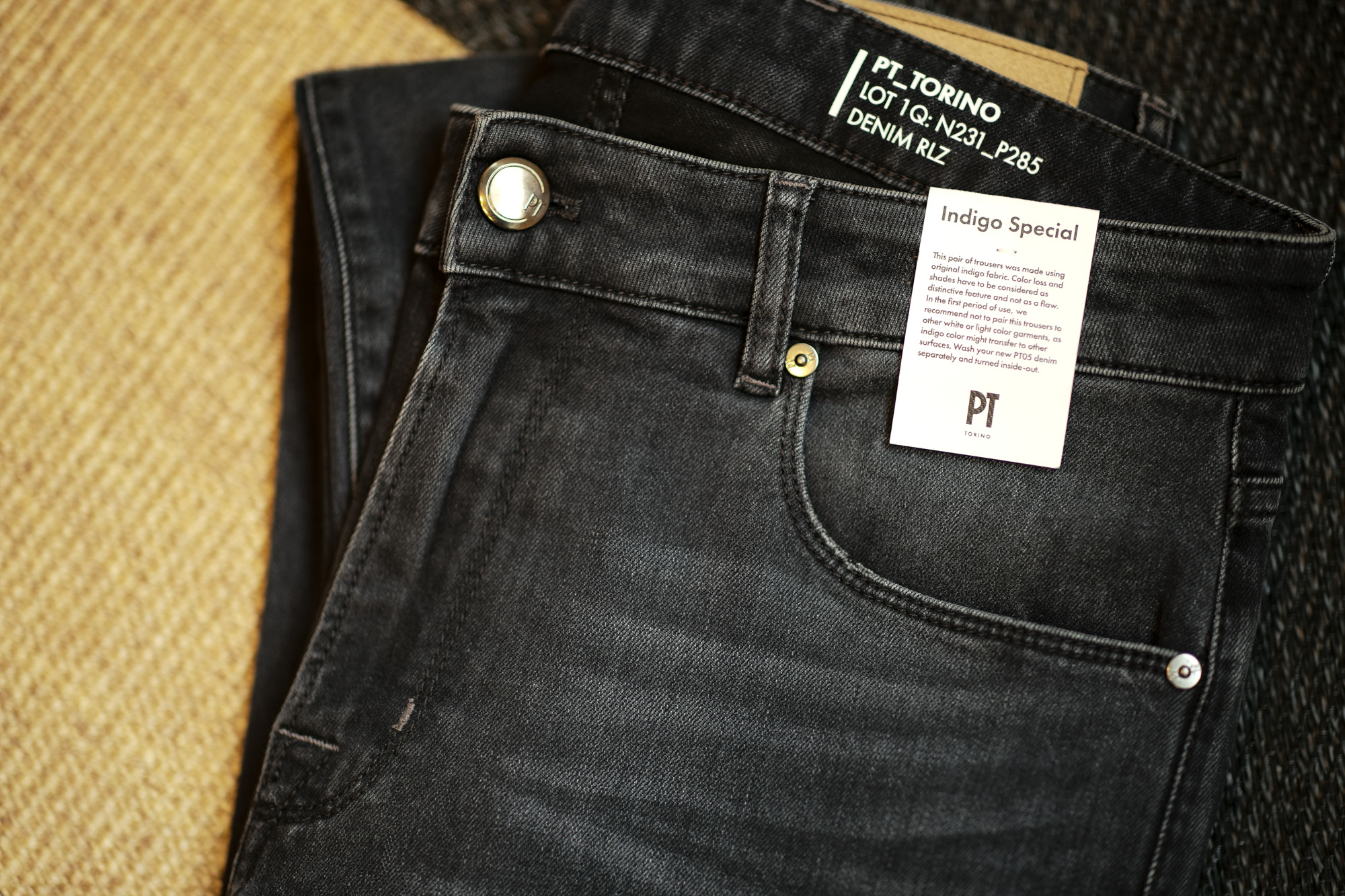 PT TORINO DENIM (ピーティートリノデニム) SWING (スイング) SUPER SLIM FIT (スーパースリムフィット