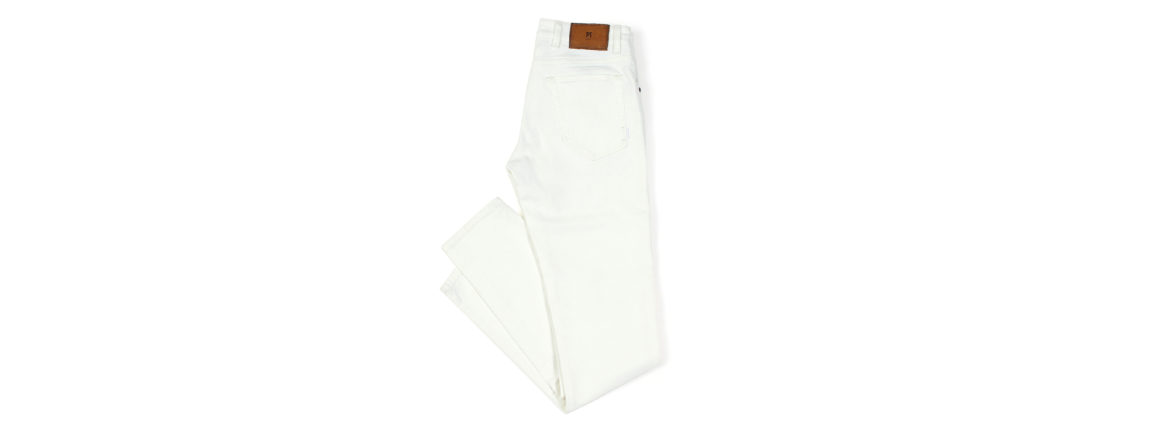 PT TORINO DENIM (ピーティートリノデニム) SWING (スイング) SUPER SLIM FIT (スーパースリムフィット) ストレッチ ワンウォッシュ デニムパンツ WHITE (ホワイト・CH59) 2021 春夏 愛知　名古屋 Alto e Diritto altoediritto アルトエデリット 白デニム