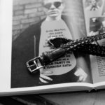 cuervo bopoha (クエルボ ヴァローナ) Sartoria Collection (サルトリア コレクション) Lance (ランス) Cow Hide Leather (カウハイド レザー) メッシュベルト BLACK (ブラック) Made in Italy (イタリア製) 2021 新作 【入荷しました】【フリー分発売開始】のイメージ