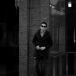 cuervo bopoha (クエルボ ヴァローナ) Sartoria Collection (サルトリア コレクション) Liam (リアム) LIMONTA NYLON (リモンタ ナイロン) ナイロン モッズコート BLACK (ブラック) MADE IN JAPAN (日本製) 2021のイメージ