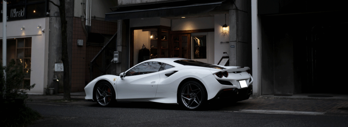 Ferrari F8 TRIBUTO Bianco Cervino フェラーリ エフエイト F8 トリブート ビアンコチェルビーノ 跳ね馬 V8 ミッドリヤエンジン スポーツカー Ferrari F8 Tributo 愛知　名古屋 CORNES コーンズ ショールーム