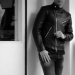 FIXER(フィクサー) F1(エフワン) DOUBLE RIDERS Cow Leather ダブルライダース ジャケット BLACK(ブラック)のイメージ