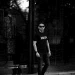 FIXER (フィクサー) FTS-03 Reverse Print Crew Neck T-shirt リバースプリント Tシャツ BLACK (ブラック) 【SOLD OUT】のイメージ