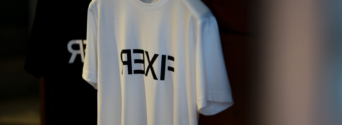 FIXER (フィクサー) FTS-03 Reverse Print Crew Neck T-shirt リバースプリント Tシャツ BLACK (ブラック),WHITE (ホワイト) フィクサー Tシャツ リバースプリント クルーネックTシャツ ホワイト ブラック Alto e Diritto altoediritto アルトエデリット 愛知 名古屋 TEE スペシャルモデル