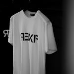 FIXER “FTS-03” Reverse Print Crew Neck T-shirt BLACK,WHITEのイメージ