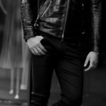 ISAMU KATAYAMA BACKLASH (イサムカタヤマ バックラッシュ) French Deerskin Stretch Leather Pants (フレンチ ディアスキン ストレッチ パンツ) ディアスキン ストレッチ レザー スキニーパンツ BLACK (ブラック) MADE IN JAPAN (日本製) 2021 【Special Model】【Alto e Diritto別注】【5本限定】【SOLD OUT】のイメージ