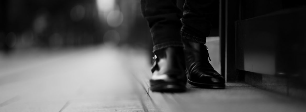 JOHN LOBB (ジョンロブ) ABBOT (アボット) 8695B Jodhpur Boots Black Calf ブラックカーフレザー ジョッパーブーツ BLACK (ブラック) Made In England (イギリス製) 2021 愛知 名古屋 Alto e Diritto altoediritto アルトエデリット ブーツ レザーブーツ johnlobbブーツ