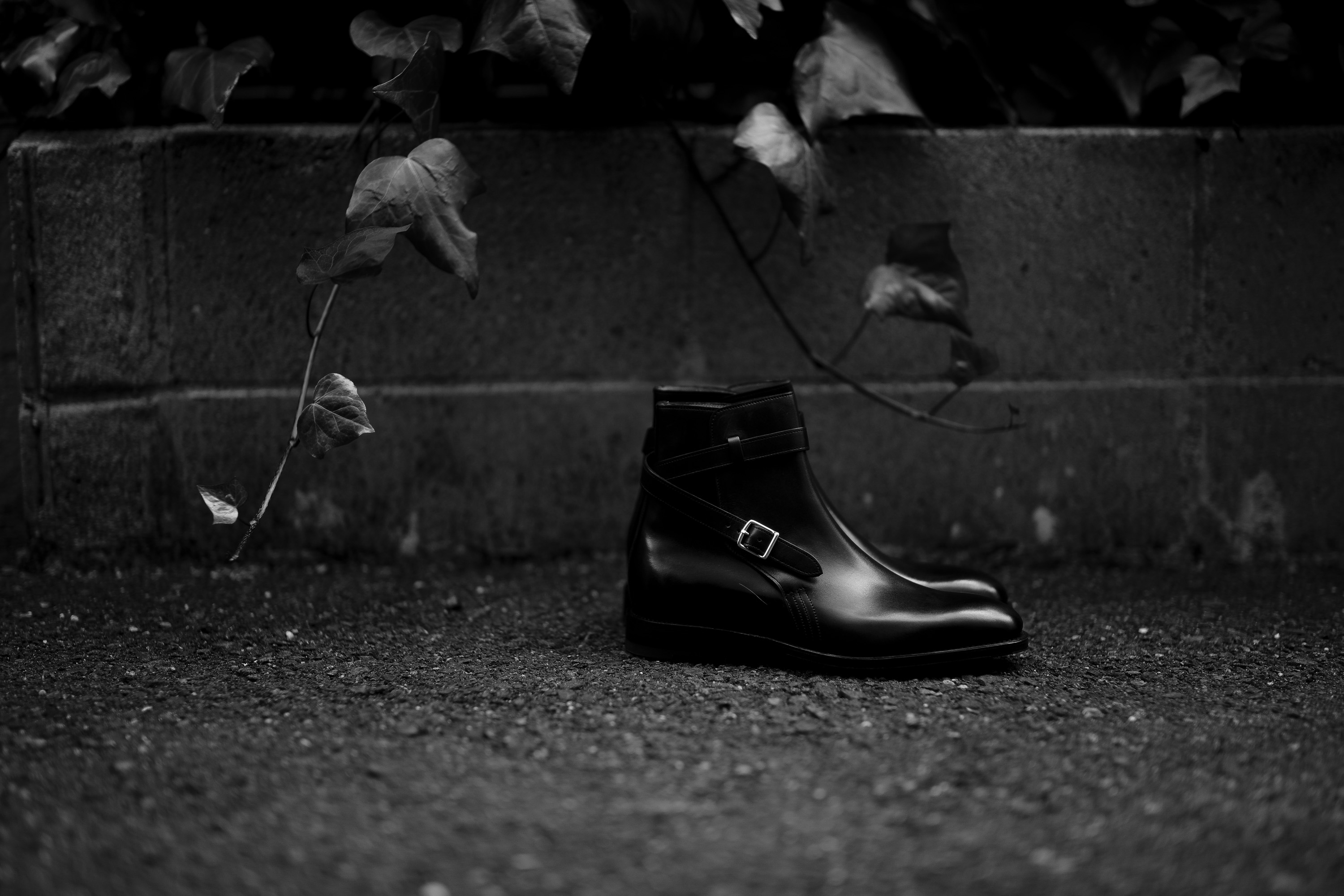 JOHN LOBB (ジョンロブ) ABBOT (アボット) 8695B Jodhpur Boots Black Calf ブラックカーフレザー ジョッパーブーツ BLACK (ブラック) Made In England (イギリス製) 2021 愛知 名古屋 Alto e Diritto altoediritto アルトエデリット ブーツ レザーブーツ johnlobbブーツ