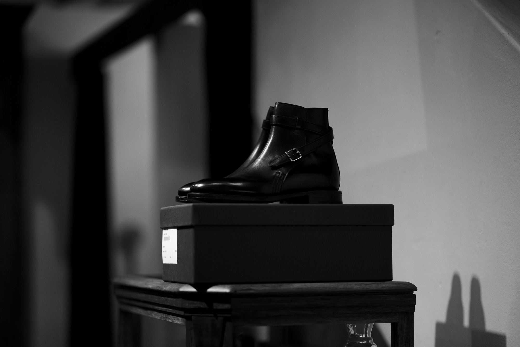 JOHN LOBB (ジョンロブ) ABBOT (アボット) 8695B Jodhpur Boots Black Calf ブラックカーフレザー ジョッパーブーツ BLACK (ブラック) Made In England (イギリス製) 2021 愛知 名古屋 Alto e Diritto altoediritto アルトエデリット ブーツ レザーブーツ johnlobbブーツ