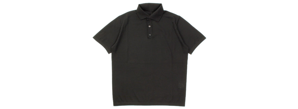 MANRICO CASHMERE (マンリコ カシミア) Ultra light Cashmere Polo Shirt (ウルトラライトカシミア ポロシャツ) ハイゲージ カシミヤ サマーニット ポロシャツ made in italy (イタリア製) 2021 春夏 【ご予約受付中】【全16色】愛知 名古屋 Alto e Diritto アルトエデリット