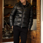 MOORER “BRET-PE” Leather Down Jacket NERO(ブラック・08) 2021秋冬 【ご予約受付中】のイメージ