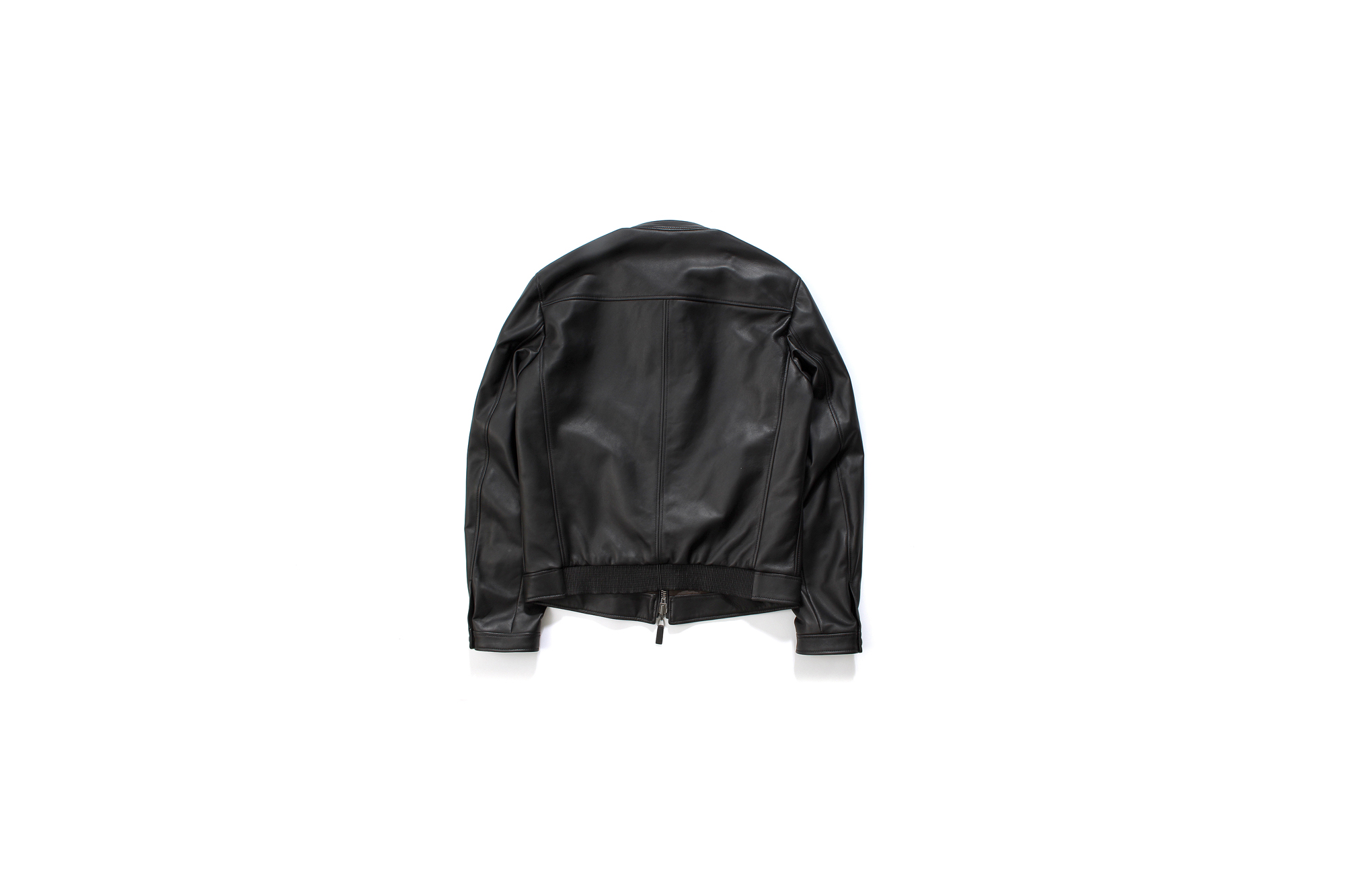 ALTACRUNA (アルタクルーナ) Reversible Leather Jacket (リバーシブル レザー ジャケット) Lamb Leather (ラムレザー) レザー × ナイロン リバーシブル シングルライダースジャケット NERO (ブラック・0010) Made in italy (イタリア製) 2021 春夏 愛知 名古屋 Alto e Diritto altoediritto アルトエデリット