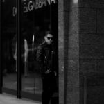 CELINE (セリーヌ) CLASSIC BIKER CALF SKIN (クラシックバイカー カーフスキン) カーフレザー ダブル ライダース ジャケット BLACK (ブラック) Made in italy (イタリア製) 2021のイメージ