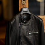 EMMETI(エンメティ) JOSEPH (ジョセフ) Lambskin Nappa Silk (ラムナッパシルクレザー) ダブルライダース NERO(ブラック) Made in italy (イタリア製) 2021 春夏新作 【入荷しました】【フリー分発売開始】のイメージ