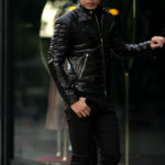 FIXER(フィクサー) F2 CROCODILE(エフツー クロコダイル) SINGLE RIDERS Crocodile クロコダイル エキゾチックレザー シングルライダース ジャケット BLACK(ブラック) 【Special Special Special Model】【ご予約受付中】のイメージ