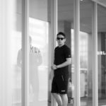 FIXER (フィクサー) FTS-01(エフティーエス01) 2 Print Crew Neck T-shirt 2プリントTシャツ BLACK (ブラック) 【SOLD OUT】のイメージ