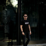 FIXER (フィクサー) FTS-03 Reverse Print Crew Neck T-shirt リバースプリント Tシャツ BLACK (ブラック) 【ご予約受付中】【2021.1.31(Sun)~2021.2.11(Thu)】のイメージ