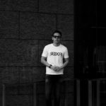 FIXER (フィクサー) FTS-03 Reverse Print Crew Neck T-shirt リバースプリント Tシャツ WHITE (ホワイト) 【ご予約受付中】【2021.1.31(Sun)～2021.2.11(Thu)】のイメージ