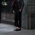 INCOTEX (インコテックス) N35 SLIM FIT (1T0035) SUPER 100`S TROPICAL WOOL トロピカルウール サマーウール スラックス BLACK (ブラック・990) 2021 春夏新作 【入荷しました】【フリー分発売開始】のイメージ