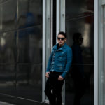 ISAMU KATAYAMA BACKLASH (イサムカタヤマ バックラッシュ) JAPAN CALF DOUBLE RIDERS No.1927-01 (ジャパン カーフ ダブルライダース) レザー ダブルライダース ジャケット TURQUOISE(ターコイズ) MADE IN JAPAN (日本製) 2021 春夏新作 【Special Model】【Alto e Diritto別注】【カタヤマ氏直筆スペシャルバックプリント】のイメージ