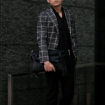 ACATE (アカーテ) GREGALE（グレゲール） Montblanc leather (モンブランレザー) レザーバッグ NERO (ネロ) MADE IN ITALY (イタリア製) 2021【Special Model】【Alto e Diritto別注】のイメージ