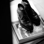 ENZO BONAFE ART.3722 Crocodile Chukka boots Mat Crocodile Leather NERO【Special Model】のイメージ