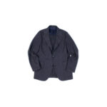 Finjack (フィンジャック) Vintage Cashmere 2B Jacket ヌーヴォラライン ヴィンテージ カシミヤ ジャケット NAVY × DARK GRAY (ネイビー × ダークグレー) Made in italy (イタリア製) 【Special Model】のイメージ