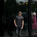 Gran Sasso (グランサッソ) Silk T-shirt (シルク Tシャツ) SETA (シルク 100%) ショートスリーブ シルク Tシャツ GREY (グレー・264) made in italy (イタリア製) 2021 春夏新作 【入荷しました】【フリー分発売開始】のイメージ