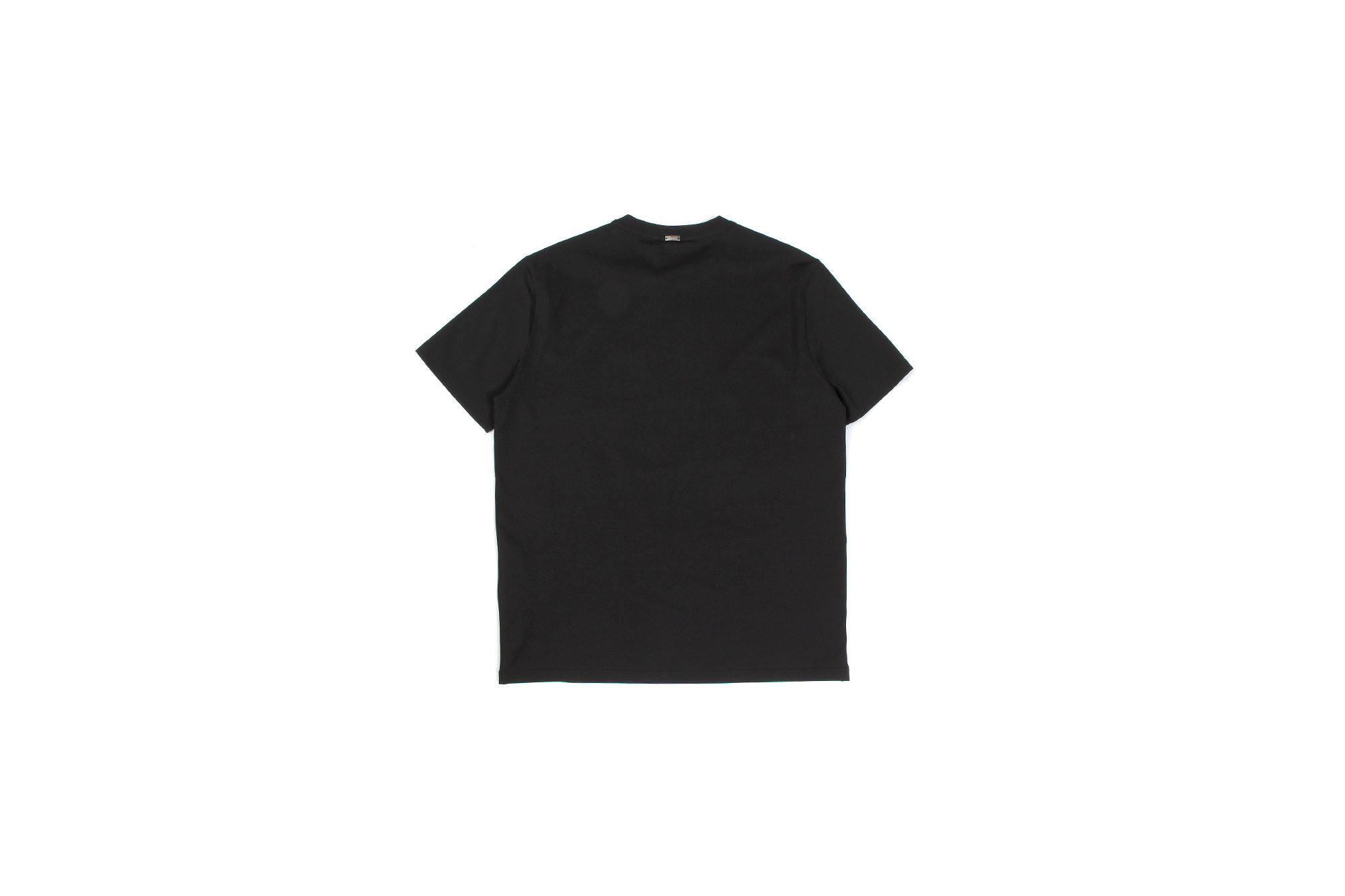 HERNO (ヘルノ) Cotton Stretch Crew Neck T-shirt (コットン ストレッチ クルーネック Tシャツ) クルーネック Tシャツ BLACK (ブラック・9300) 2021 春夏新作 Alto e Diritto altoediritto アルトエデリット Tee