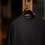 HERNO (ヘルノ) Cotton Stretch Crew Neck T-shirt (コットン ストレッチ クルーネック Tシャツ) クルーネック Tシャツ CHARCOAL (チャコール・9480) 2021 春夏新作 【入荷しました】【フリー分発売開始】のイメージ